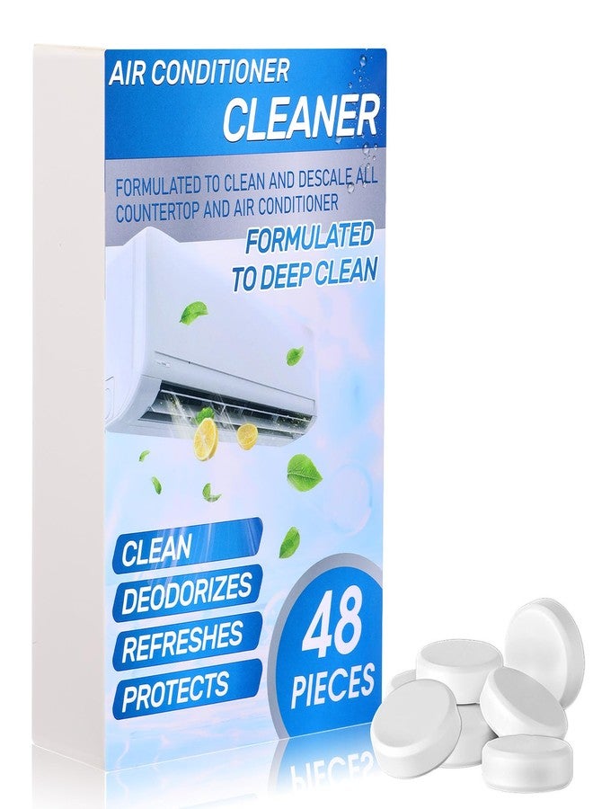 Swiffen 48 Pcs Ac Drain Pan Tablets Upgraded Drain Line Cleaner Air Conditioner Condensate Pan Tablets for Ac Units, Prevents Overflow, No Odors for HVAC Systems, Mini-splits, Dehumidifiers - Image 1